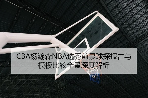 CBA杨瀚森NBA选秀前景球探报告与模板比较全景深度解析
